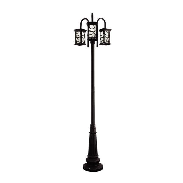 چراغ حیاطی ایستاده ۴ وات شعاع مدل اسلیمی مدرن کلاسیک SH-1723